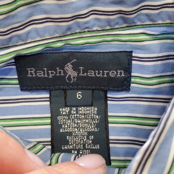 Boy's Polo Ralph Lauren button down - Picture 3 of 3